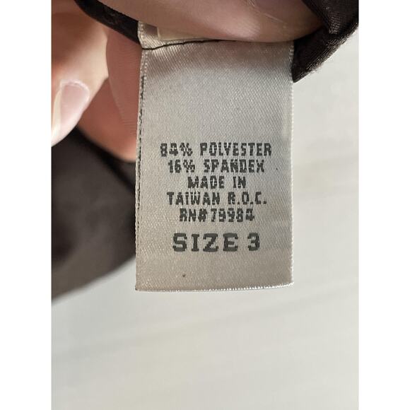 Chico's Zenergy Neema Court Side Jacket Womens Size 3 Chocolate Hooded Full Zip - Picture 9 of 11